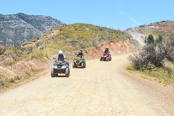 Una aventura en quad para 2 en Quad Safari Costa del Sol en Mijas (Málaga)