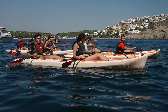 Kayak en Tamarit (Tarragona)