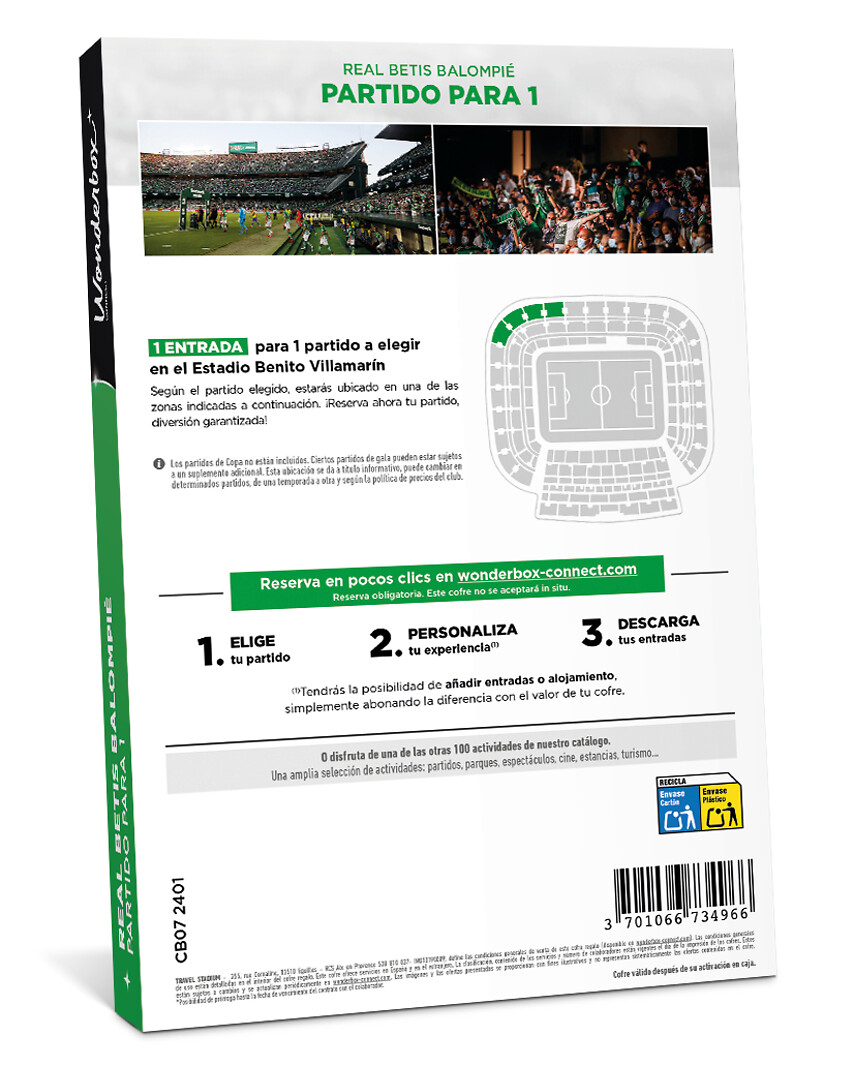 Real Betis Balompié - 1 entrada
