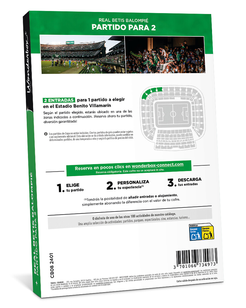 Real Betis Balompié - 2 entradas