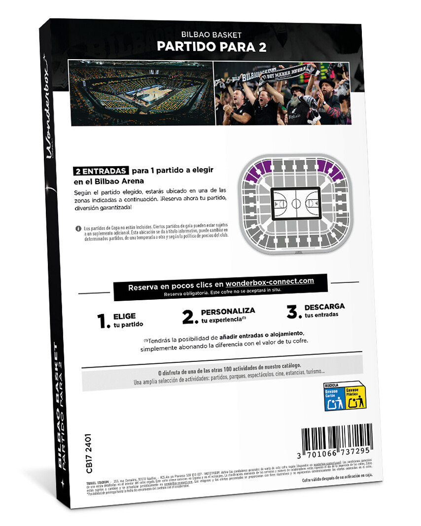 Bilbao Basket - 2 entradas