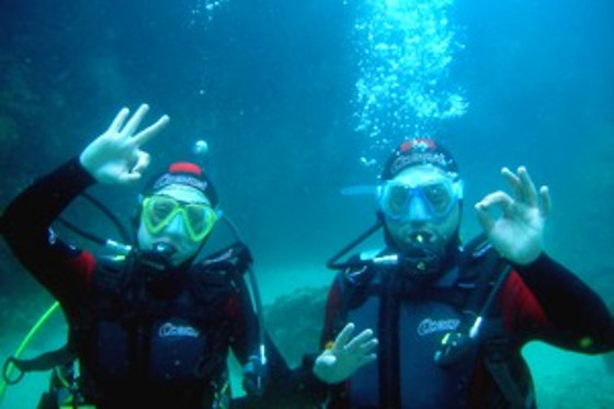 Bautismo de buceo en Tossa de Mar (Girona)