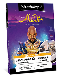Aladdin - 2 entradas + 1 noche