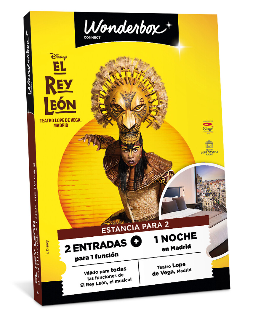 El Rey Leon - 2 entradas + 1 noche