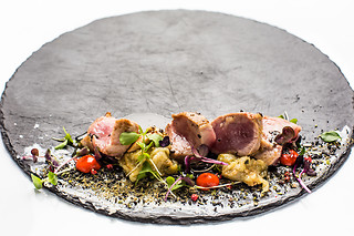 Una cena con menú degustación para 2 en Suis Amb Josep Forrellat en Sabadell (Barcelona)
