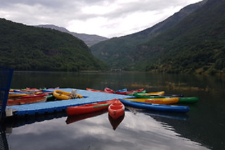 Paseo en kayak en Eriste (Huesca)