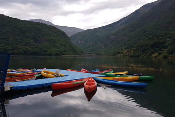 Paseo en kayak en Eriste (Huesca)