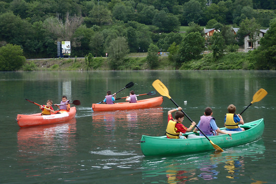 Paseo en kayak en Eriste (Huesca)